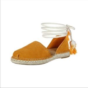 ❌SOLD❌ Tom’s Suede Katalina Tie-Up Espadrilles